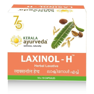 Kerala Ayurveda Laxinol-H Capsule, 100 Nos