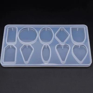 SILICOMOLDS - PENDANT MOLD - 10 CAVITY