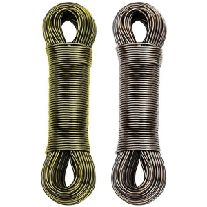 20 meter steel anti rust rope set of 2