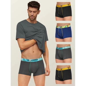 XYXX - Multicolor Modal Mens Trunks ( Pack of 5 ) - None