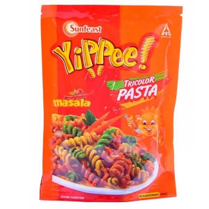 Sunfeast YiPPee Tricolor Pasta  Soft  Tasty SujiRawa Masala 65 G