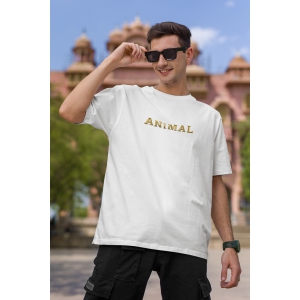 Official Animal Oversize T-shirt-White / L