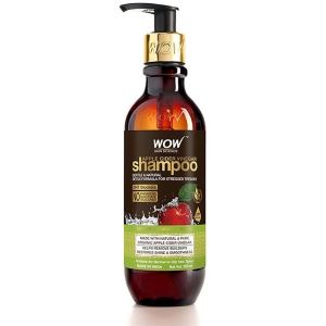 wow-skin-science-apple-cider-vinegar-shampoo-restores-shine-smoothness-no-parabens-sulphates-silicones-250ml