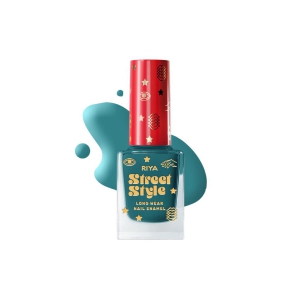 Street Style Long Wear, Quick Drying, Glossy Finish, 7-Free Formula, Nail Enamel, 100% Vegan & Cruelty Free, Shade SS 117, On-the-Go,12 ML