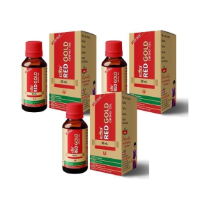 Jolly Pack of 3 Red Gold Ortho Oil 3 gm Pack of 3