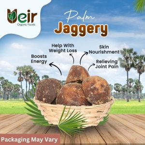 Organic Palm Jaggery | Karuppatti 500 Grams