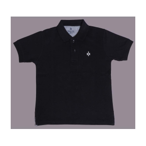 NEUVIN - Black Cotton Blend Boys Polo T-Shirt ( Pack of 1 ) - None