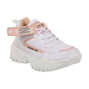 Shoetopia - Peach Women''s Sneakers - None