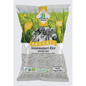 24 mantra SONAMASURI RAW RICE POLISHED 1 KG