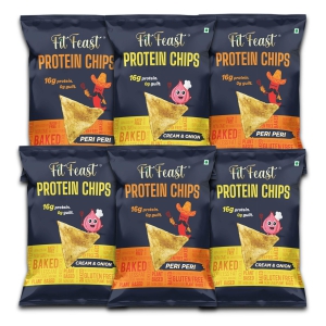 FitFeast Protein Chips Assorted Box of 6