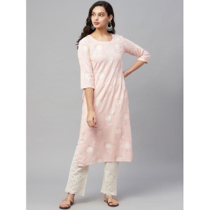 AMIRA'S INDIAN ETHNICWEAR - Pink Straight Rayon Women's Stitched Salwar Suit ( Pack of 1 ) - None