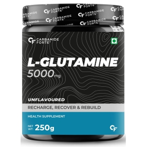 Carbamide Forte L Glutamine Powder | Glutamine Supplement for Men | Unflavoured - 250 Grams