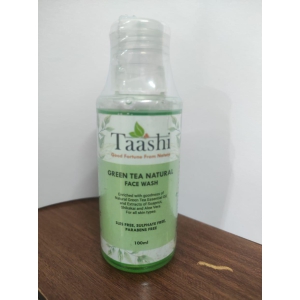 TAASHI GREEN TEA NATURAL FACE WASH(100 Ml)