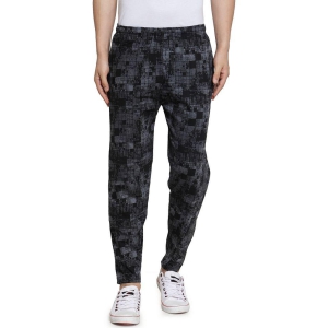 Uzarus - Dark Grey 100% Cotton Mens Trackpants ( Pack of 1 ) - L