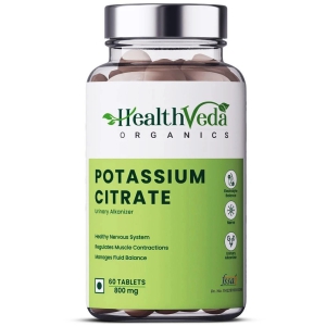 Health Veda Organics Potassium Citrate Tablets 60 no.s Minerals Tablets