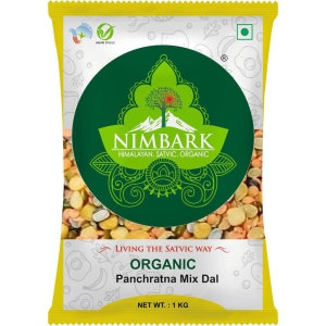 Nimbark Organic Unpolished Panchratan Dal/Mixed Dal - 500gms, Pack of 1 | 100% Organic