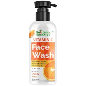 Nutrainix Organics Vitamin C Brighten Face Wash 100 mL