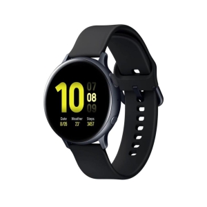 S&P Sublimation Galaxy Watch Active 2 Aluminium AMOLED Display with Upto 5 Days Battery Life  (Black Strap, Regular)