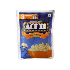 ACT II GOLDEN SIZZLE POPCORN 75 G