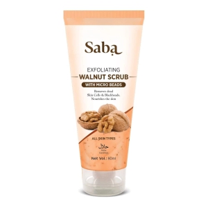 saba-walnut-scrub-100-ml-with-natural-powdered-kashmiri-walnut-shell-exfoliates-and-revitalizes-the-skin-bye-bye-black-headspack-of-3-units