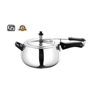 Goodflame Contura 5 Ltr. Pressure Cooker(Induction Base,Silver)