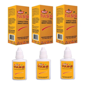 Jolly Pharma  Tulsi 51 Immunity Booster Drops  Liquid 72 ml Pack of 3