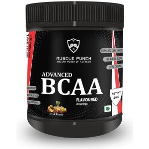 Muscle Punch Muscle Punch | BCAA 30 Servings | Fruit Punch 240 gm