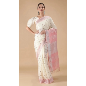 Linen Saree