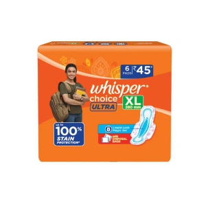 whisper-choice-ultra-280mm-upto-100-stain-protection-6-pads