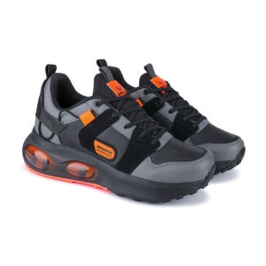 Bersache Black Mens Sports Running Shoes - None