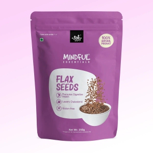 Raw Flax Seeds for Eating Rich with Fiber for Weight Loss - 250g Pack of 1 - 250g