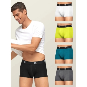 XYXX - Multicolor Modal Mens Trunks ( Pack of 5 ) - None