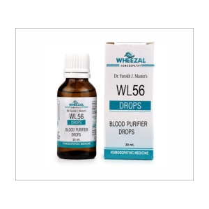 Wheezal WL-56 Blood Purifier Drops (30ml) (PACK OF TWO) Drops 30 ml