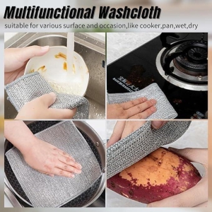 CoolPro Non Scratch High Quality Dish Wash Cloths-5