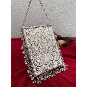 Waist Brass Bag Silver