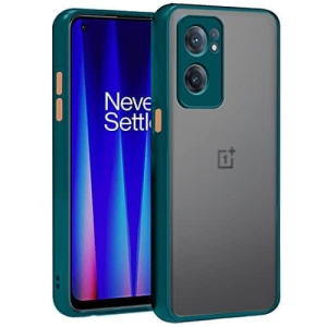 OnePlus Nord CE 2 5G Back Cover Case Smoked Matte Bumper - Green