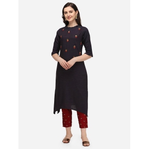 berrylicious-navy-rayon-straight-kurti-single-m