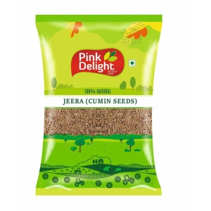 Pink Delight Spices | Jeera (Cumin seeds) | Natural & Organic Whole Spices | 500 Gm Pack