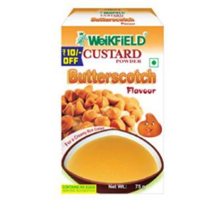 Weikfield Custard Powder Butterscotch 75 G Carton