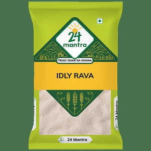 24 mantra RICE (IDLY) RAVA   500 GMS