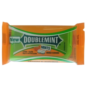 Wrigleys WrigleyS Doublemint Orange Flavoured Mints 4.8G