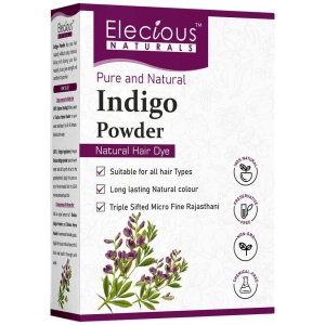 Elecious Indigo Powder for Hair black (200 Grams) | 100% Pure and Natural, No preservatives