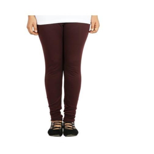 Sacrifice Women Dark Brown Lycra Leggings