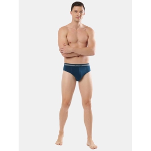 Jockey Men Super Combed Cotton Solid Brief 1010 Poseidon Pack Of 2