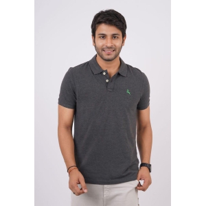 mens-charcoal-melange-embroidery-polo-t-shirt