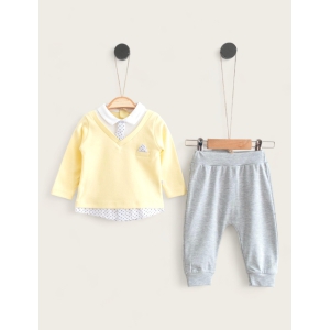 comfy-cool-double-t-shirt-tie-pants-6-9-months-yellow-boys