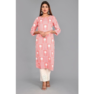 AMIRA'S INDIAN ETHNICWEAR - Peach Rayon Women's Stitched Salwar Suit ( ) - None