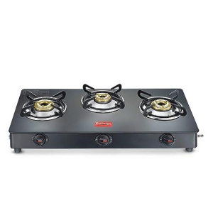 prestige-magic-plus-gtmp-03-powder-coated-toughened-black-glass-top-lp-gas-stove-with-3-brass-burner-black