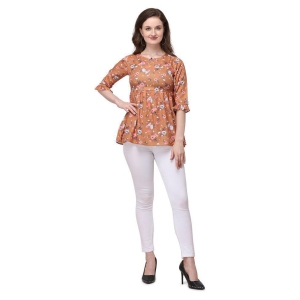 berrylicious-orange-crepe-womens-empire-top-pack-of-1-m