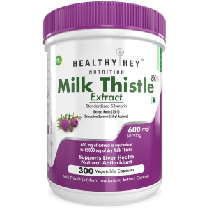 HEALTHYHEY NUTRITION Milk Thistle Extract 300 Capsule 600 mg